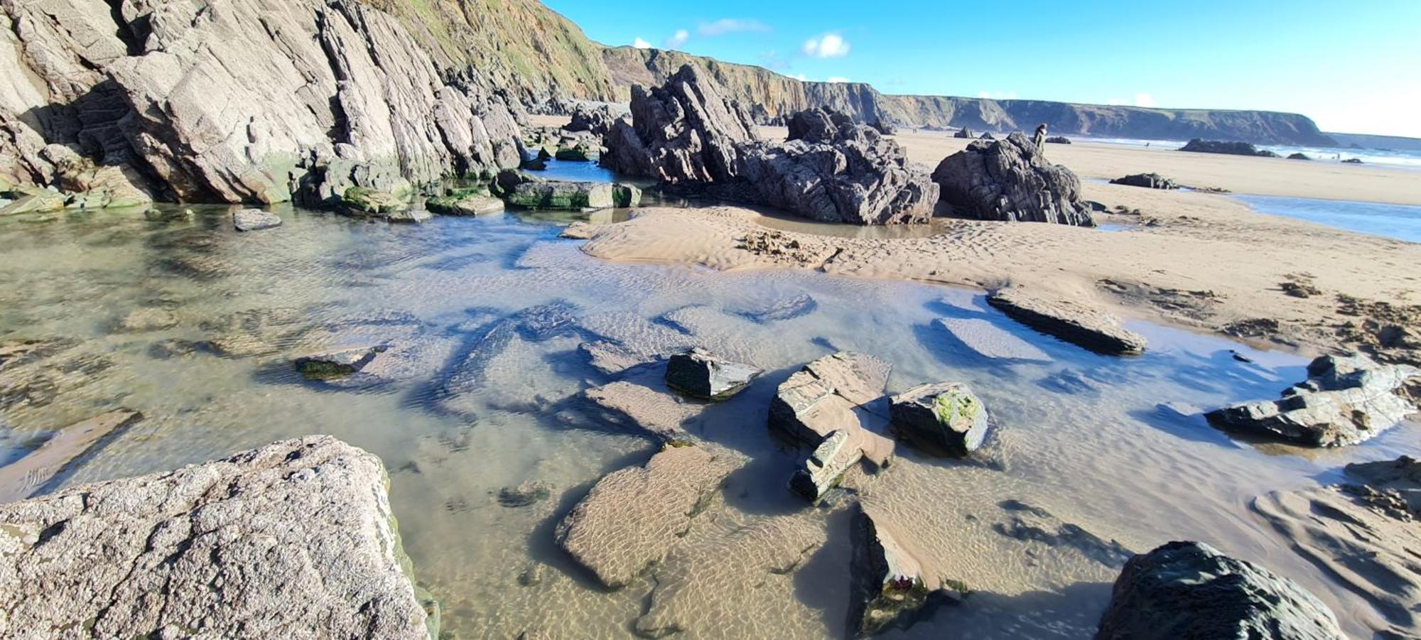 Sea View Luxury 5 Star Cottage Near Milford Marina ミルフォード・ヘブン エクステリア 写真